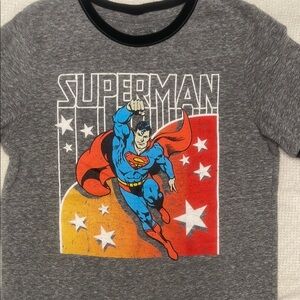 Superman Kids  T-Shirt - Gray